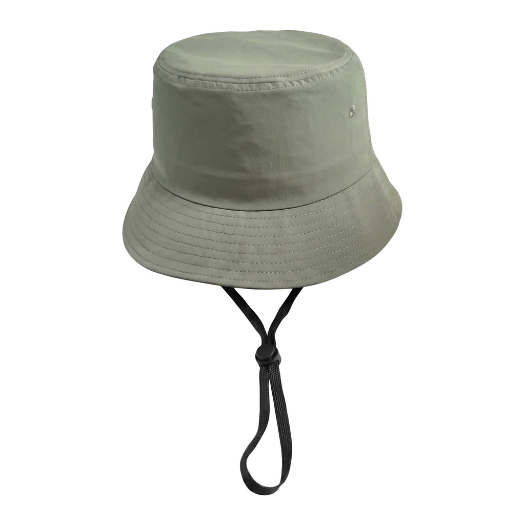 Meriple Airy Green waterproof bucket hat for big heads 60-66cm - lightweight and quick-dry