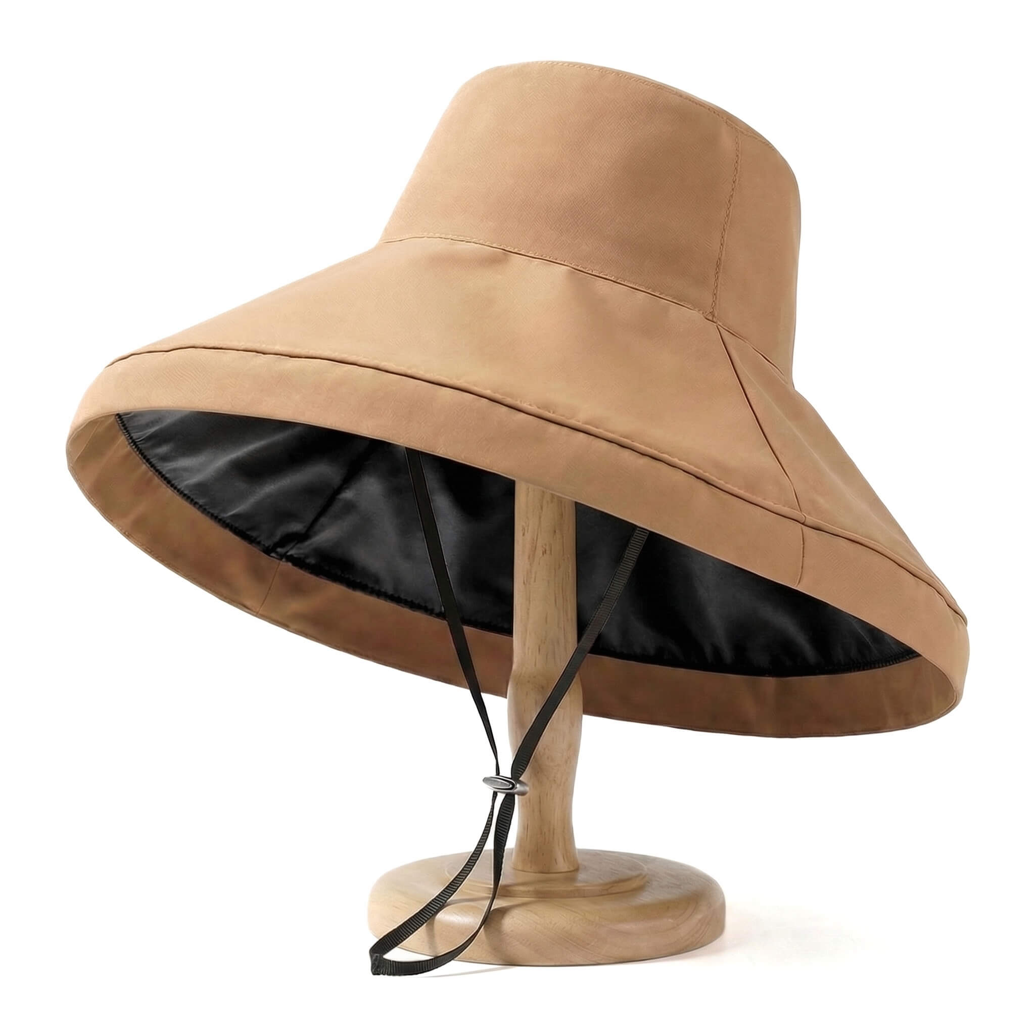 Womens Wide Brim Sun Bucket Hat – Foldable UV Protection Summer  Hat